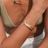 PANTHER CUFF: Vermeil (2 microns)