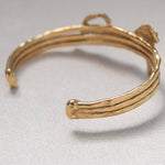 PANTHER CUFF: Vermeil (2 microns)