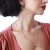 Emerald Holiday Necklace