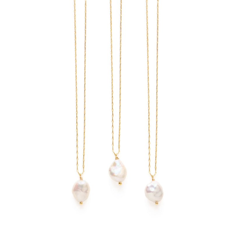 Single Pearl Necklace