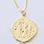 Large Vintage Coin Necklace