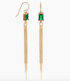 Emerald Duster Earrings