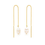 Pearl Threader Earrings